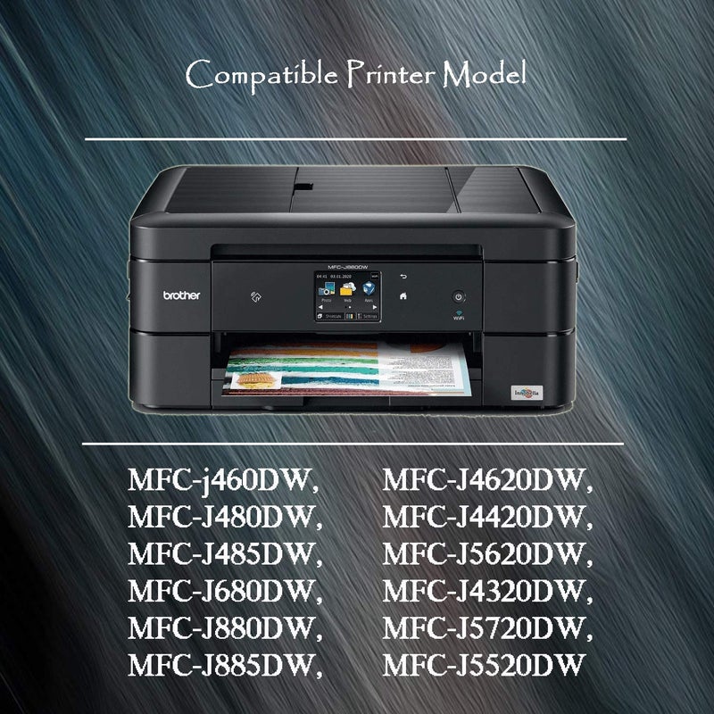 TG imaging Compatible LC203XL Ink Cartridge Replacement for Brother LC203CL LC203 XL LC201 for MFC-J4420DW MFC-J4620DW MFC-J5520DW J5620DW J5720DW Printer (10Pack,4xLC203BK,2xLC203C,2xLC203Y,2xLC203M) - Image 2